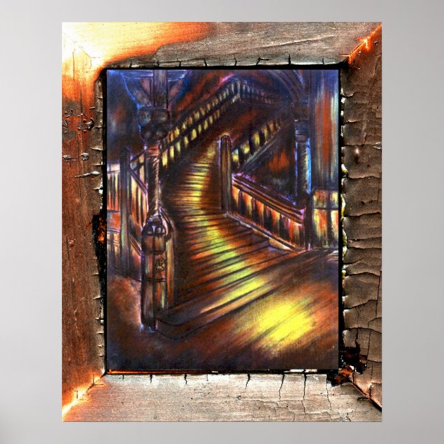 Pôster Escada de luz (Frente)