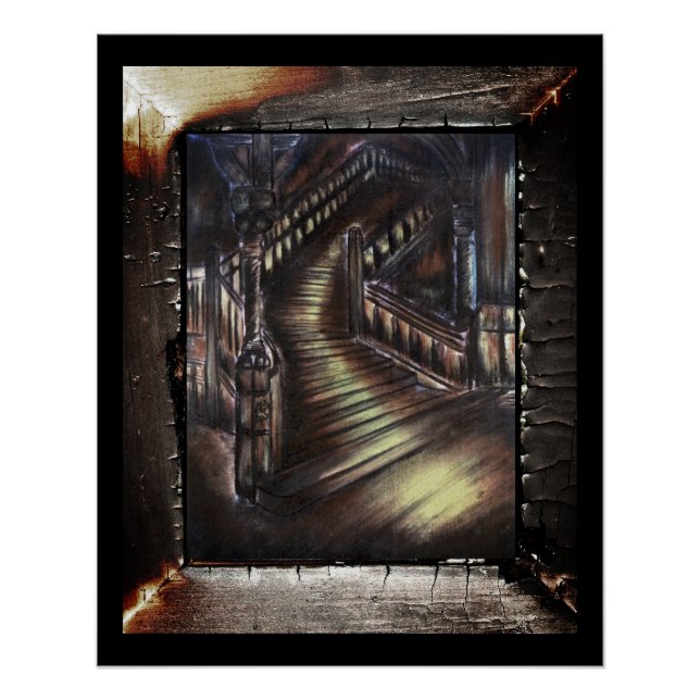 Pôster Escada de luz (Frente)