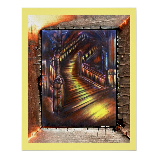 Pôster Escada de luz (Frente)