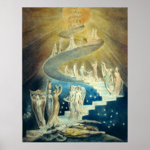 Pôster Escada de William Blake Jacob