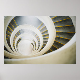 Poster Escada espiral