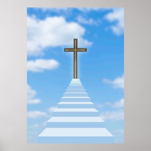 Poster Escada para esperar (Frente)