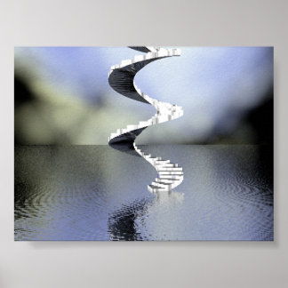 Pôster Escada para o céu1