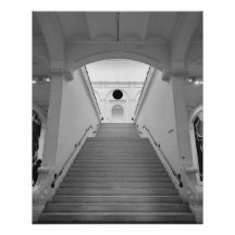 Escadaria do Museu Stedelijk Amsterdã