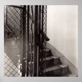 Pôster Escadaria no edifício