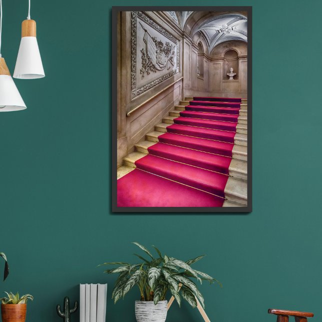 Poster Escadaria Nobre. Palácio Nacional da Ajuda, Lisboa (Criador carregado)