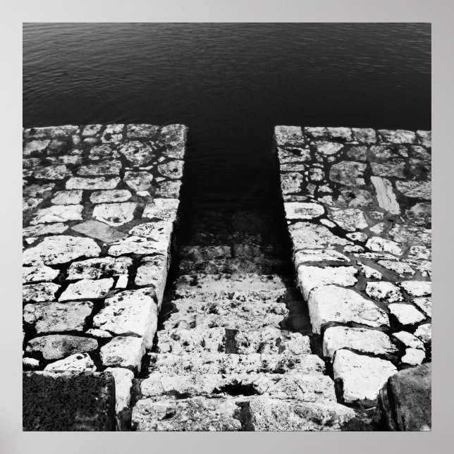 Poster Escadas de Água (Frente)