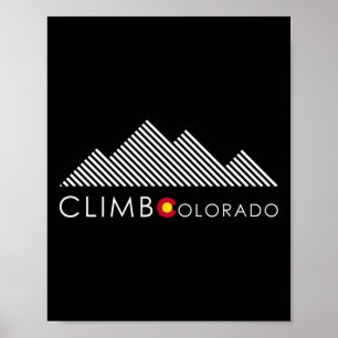 Poster Escalada em Rocha no Colorado - Escalar Colorado