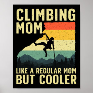 Poster Escalada Legal Para Mulheres Mãe Montanha Interior