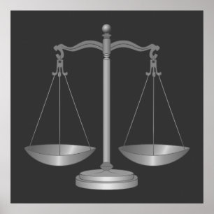 Pôster Escalas da Justiça