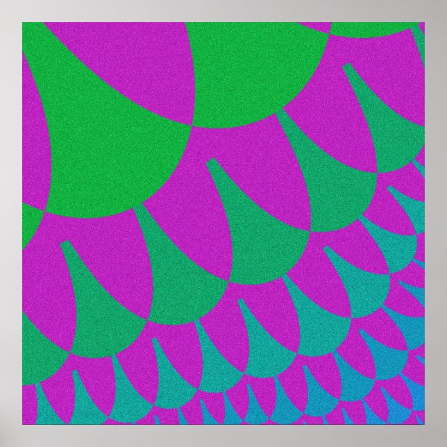 Poster Escalas de Dragões Verdes (Frente)