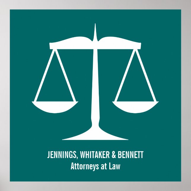 Poster Escalas de Justiça (Frente)