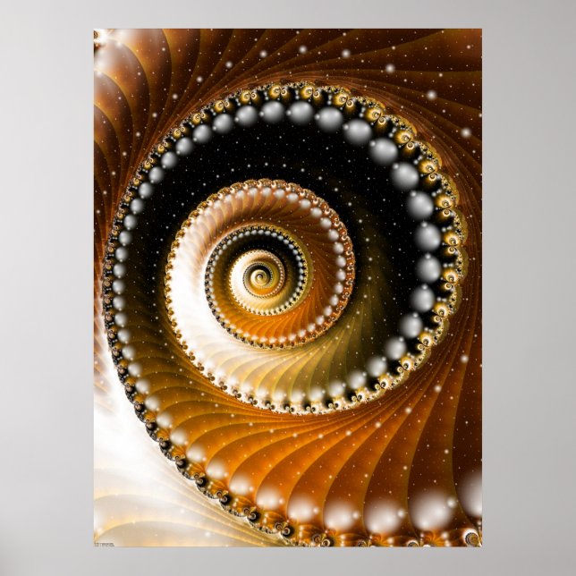 Pôster Escalas de Shimmering (Frente)