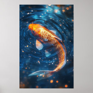 Poster Escalas majestosas de carpa - Posto de radiação az