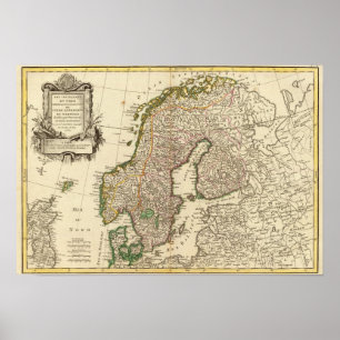 Pôster Escandinávia