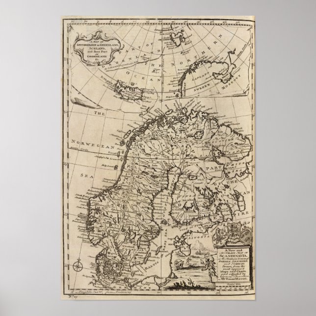 Pôster Escandinávia 4 (Frente)