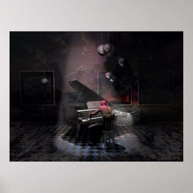 Pôster Escape antes do amanhecer (Frente)