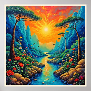 Poster Escape para a Nature Art Design