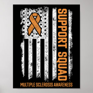 Poster Esclerose Múltipla De Suporte A Esclerose Múltipla