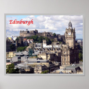 Poster Escócia - Edimburgo -