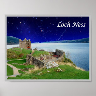 Poster Escócia - Loch Ness -