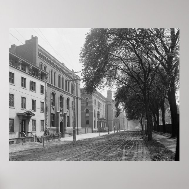 Poster Escola Científica de Sheffield (Universidade de Ya (Frente)