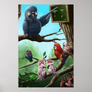 Pôster Escola de aves