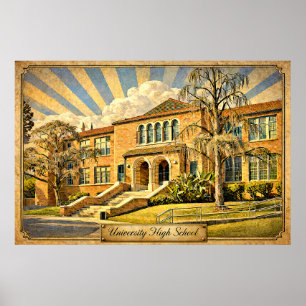 Poster Escola de Ensino Médio University