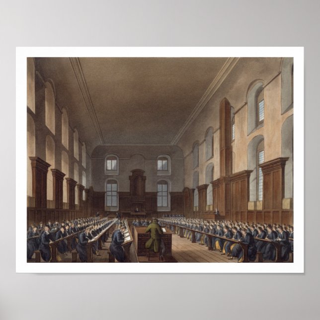 Pôster Escola de escrevendo, Hospital Cristo, da Ackerman (Frente)