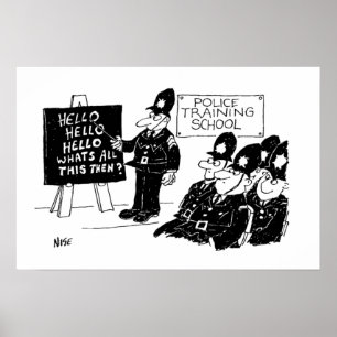 Poster Escola de Formação de Polícia