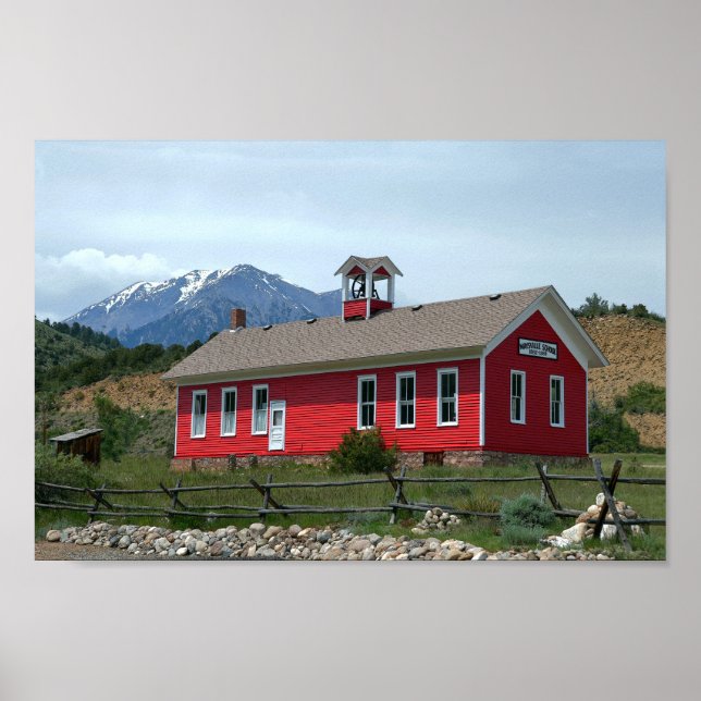 Poster Escola Histórica de Maysville, Colorado (Frente)