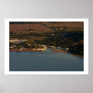 Pôster Escola House Slough, Lago Lawtonka