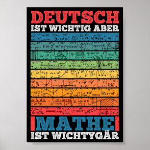 Poster Escola Importante Mas Matemática É Importante