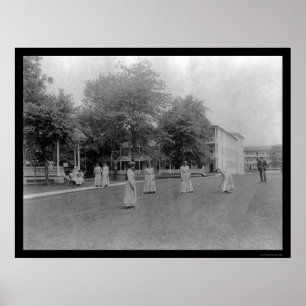 Pôster Escola indiana de Carlisle em Carlisle, PA 1901