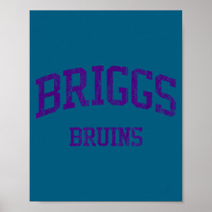 Poster Escola Secundária Briggs Hs Columbus Arte