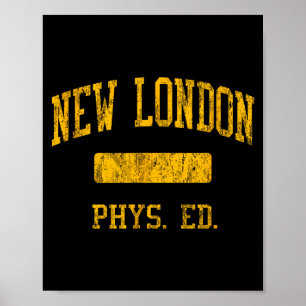 Poster Escola Secundária New London Hs New London Ct Ed F