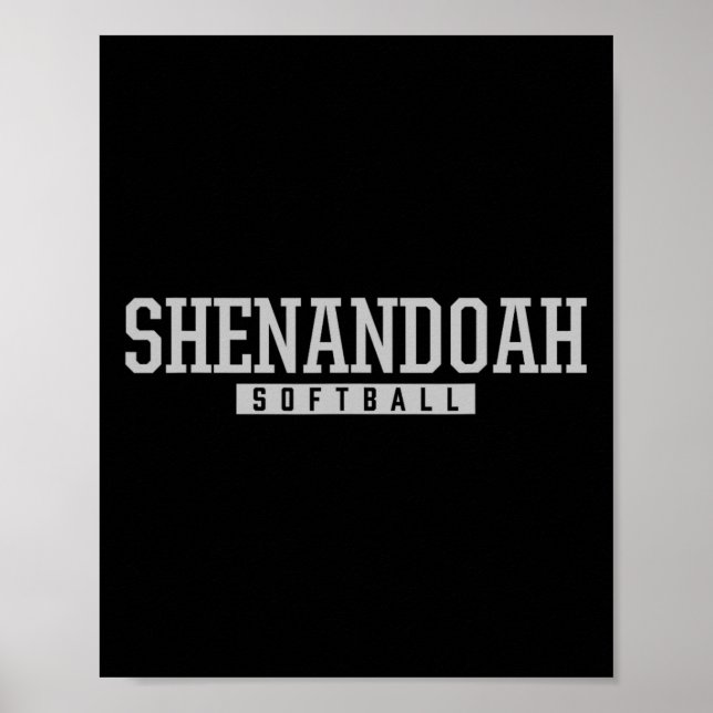 Poster Escola Secundária Shenandoah Softll  (Frente)