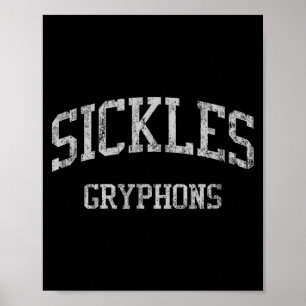 Poster Escola secundária Sickles hs tampa fl esportes vin