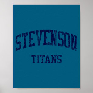 Poster Escola secundária Stevenson hs sterling heights mi
