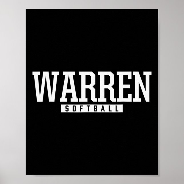 Poster Escola Secundária Warren Softll  (Frente)
