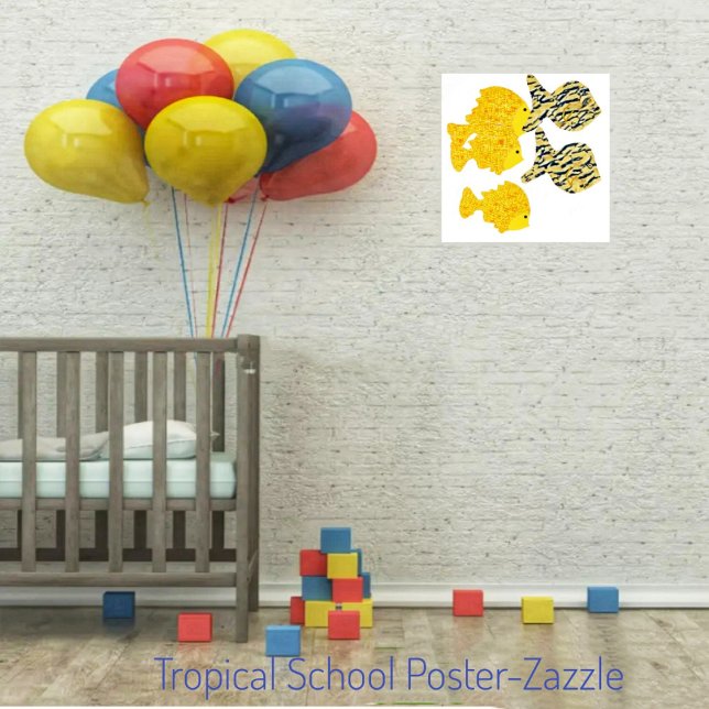 Poster Escola Tropical (Criador carregado)