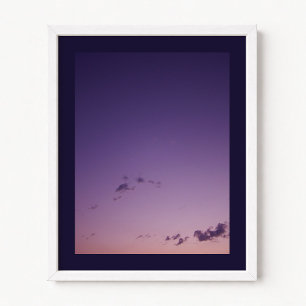 Poster Escolha a Cor do Falso Mat para sua Foto