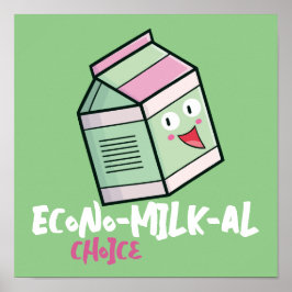 Poster "Escolha econômica" personalizável