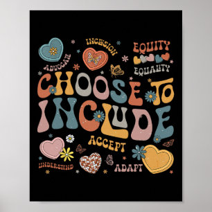 Poster Escolha Para Incluir Problemas De Inclusão Awaren
