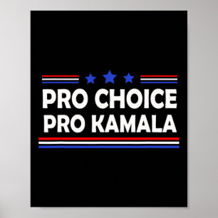 Poster Escolha Pro Kamala 2024 Feministas e#';s Direitos