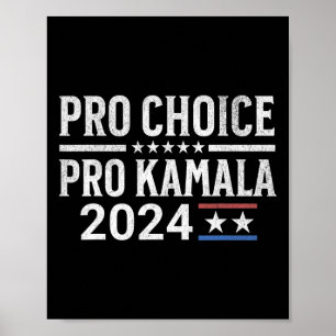 Poster Escolha Pro Kamala 2024 Homenagem Feminista aos Di