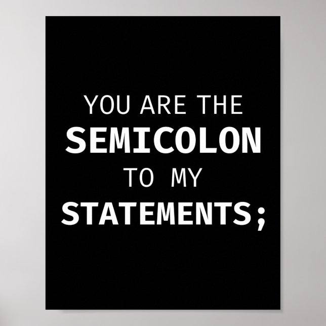 Poster Escolha sua Arma C Java Python Programmer Coding (Frente)