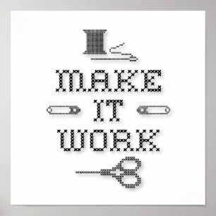 Poster Escolha sua cor de fundo