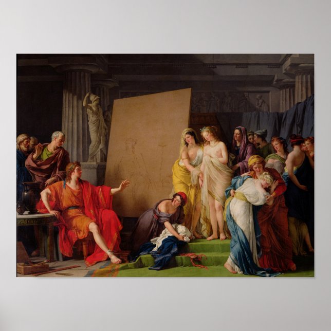 Pôster Escolhendo Modelos das Belas Mulheres de (Frente)