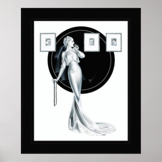 Poster Escolhendo seu homem por George Petty